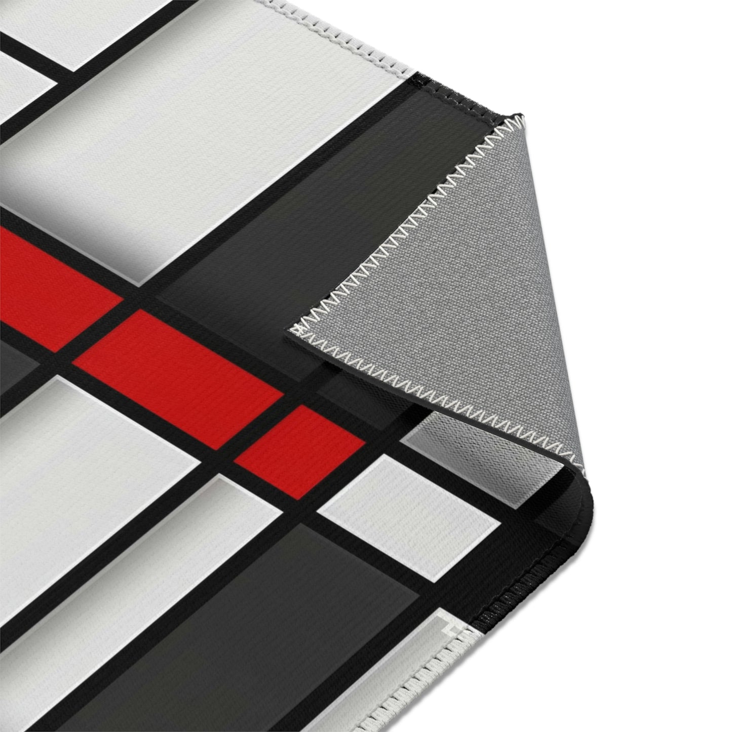 Red Chromatic Visions - Signature Area Rug