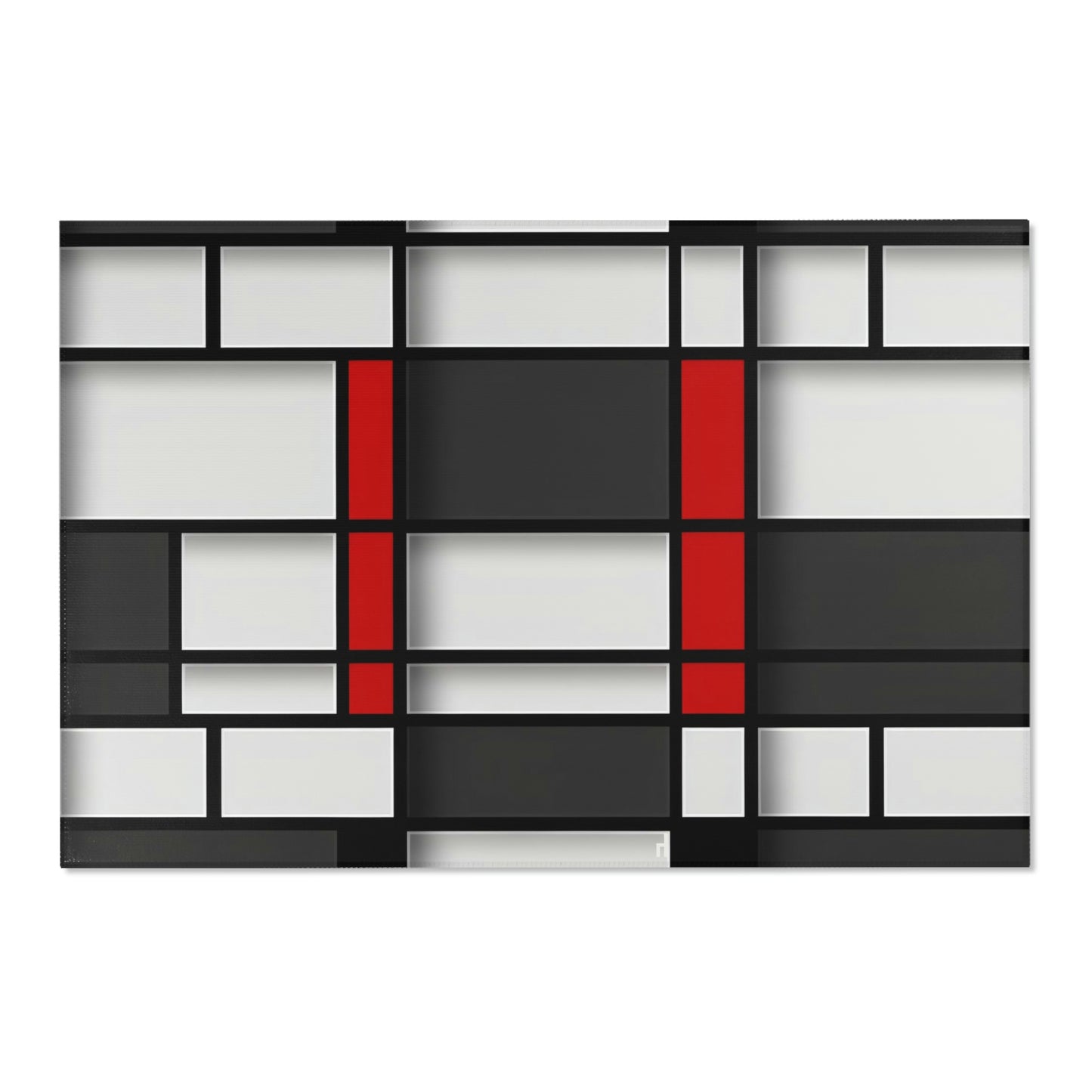 Red Chromatic Visions - Signature Area Rug