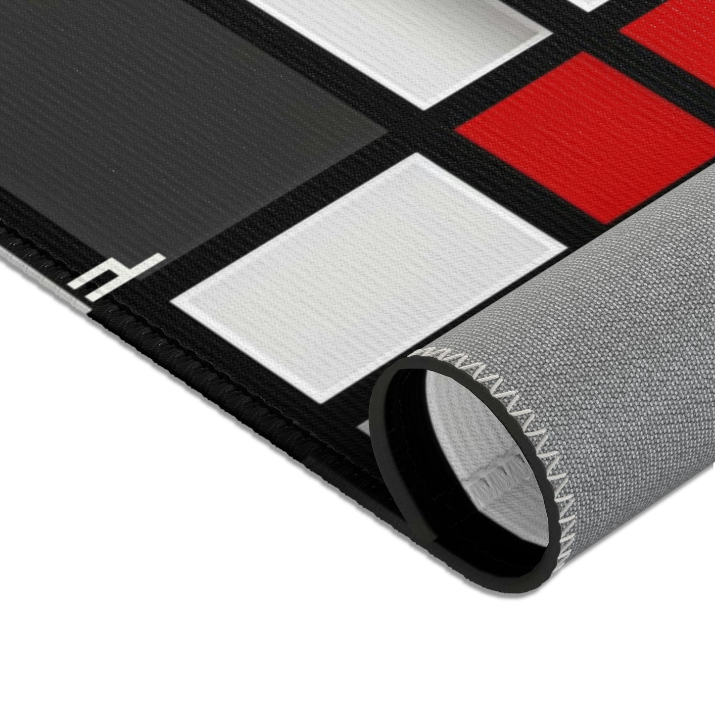 Red Chromatic Visions - Signature Area Rug