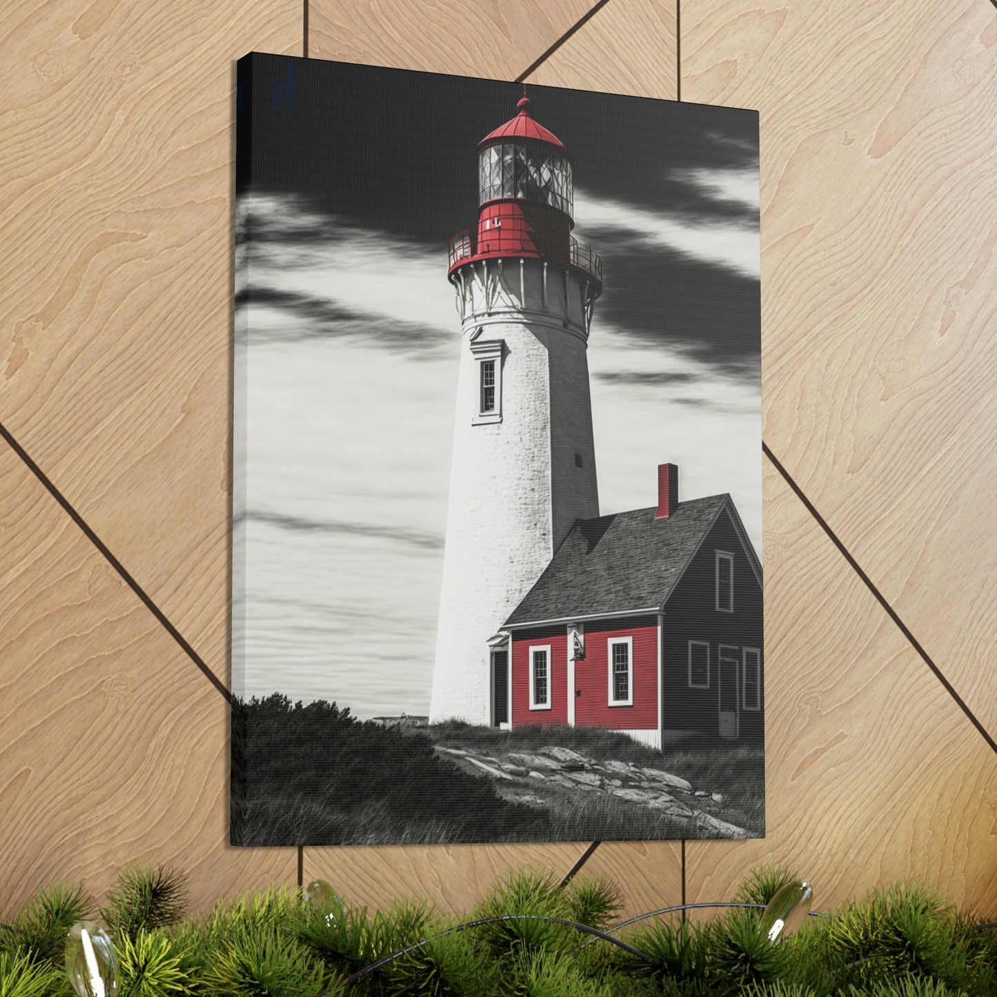 The Rustic Charm of Cape Cod's Scarlet Lighthouse