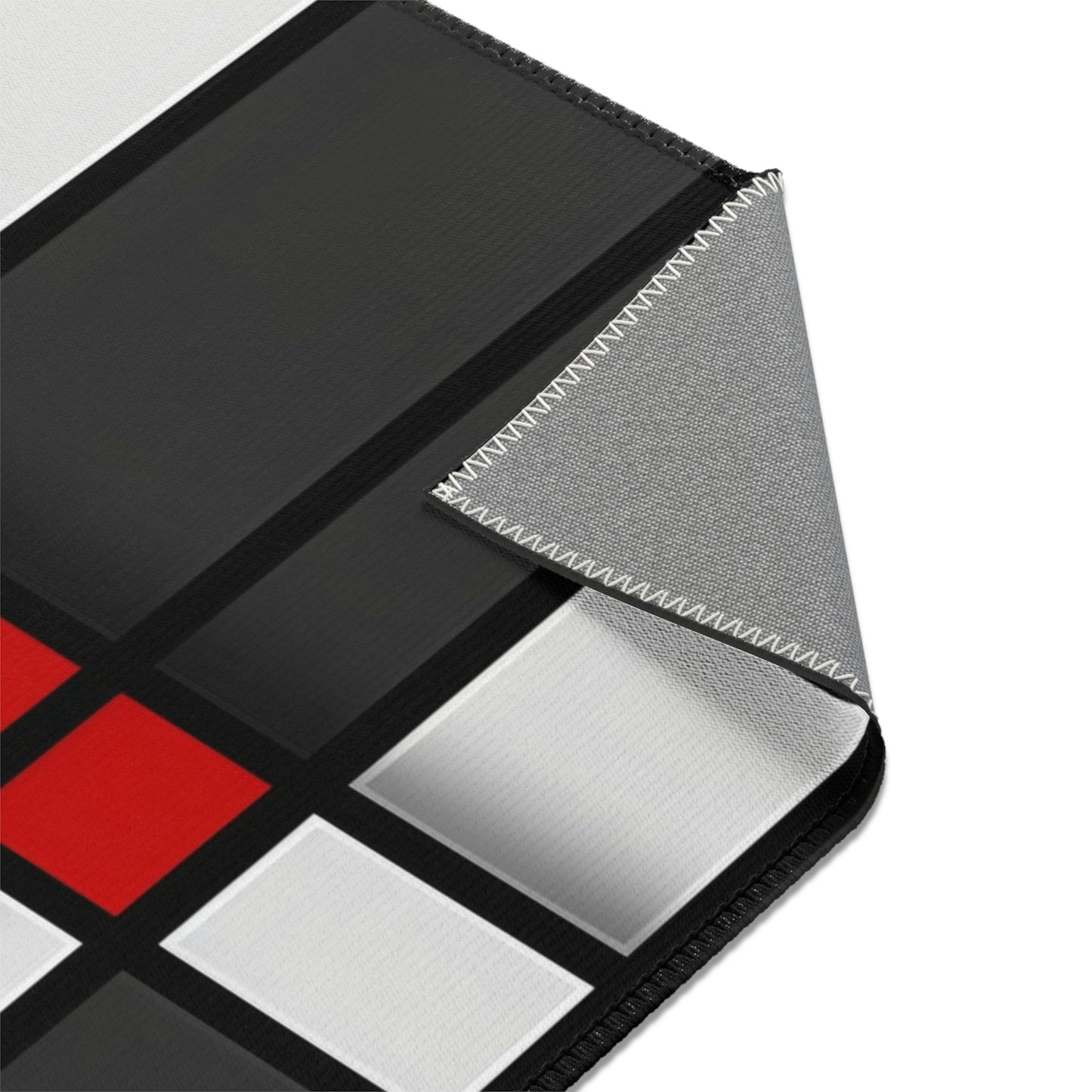 Red Chromatic Visions - Signature Area Rug