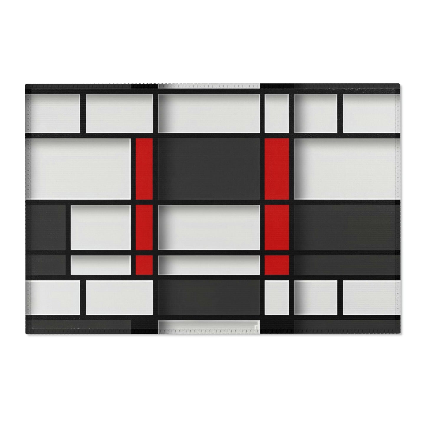 Red Chromatic Visions - Signature Area Rug