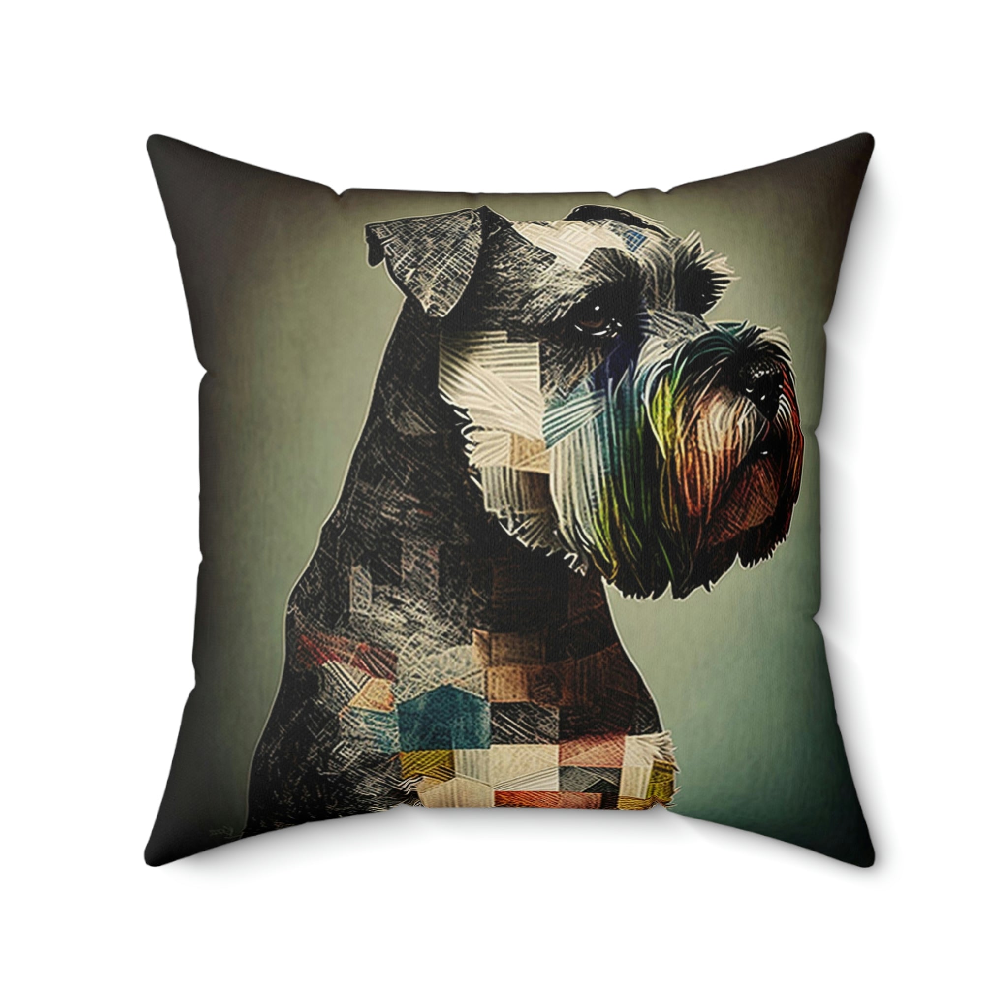 Schnauzer pillow hot sale